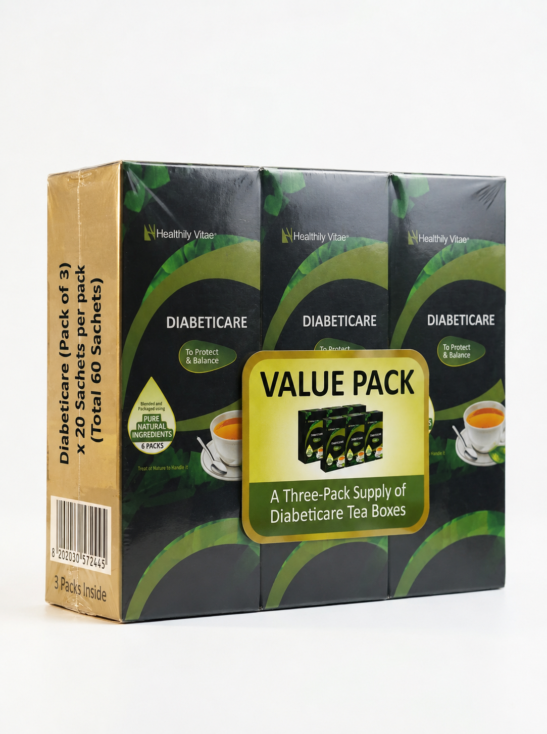 Diabeticare Herbal Tea by Healthily Vitae